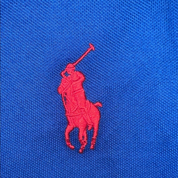 Polo by Ralph Lauren Italia Blue Polo Shirt - Picture 4 of 5